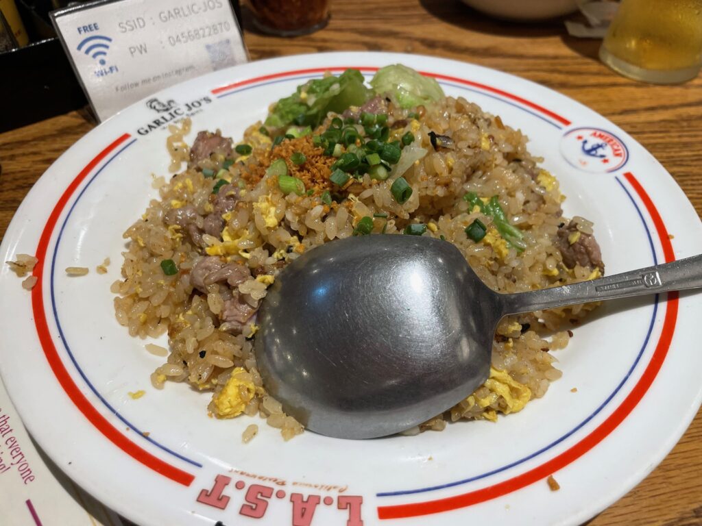 ガーリックチャーハン