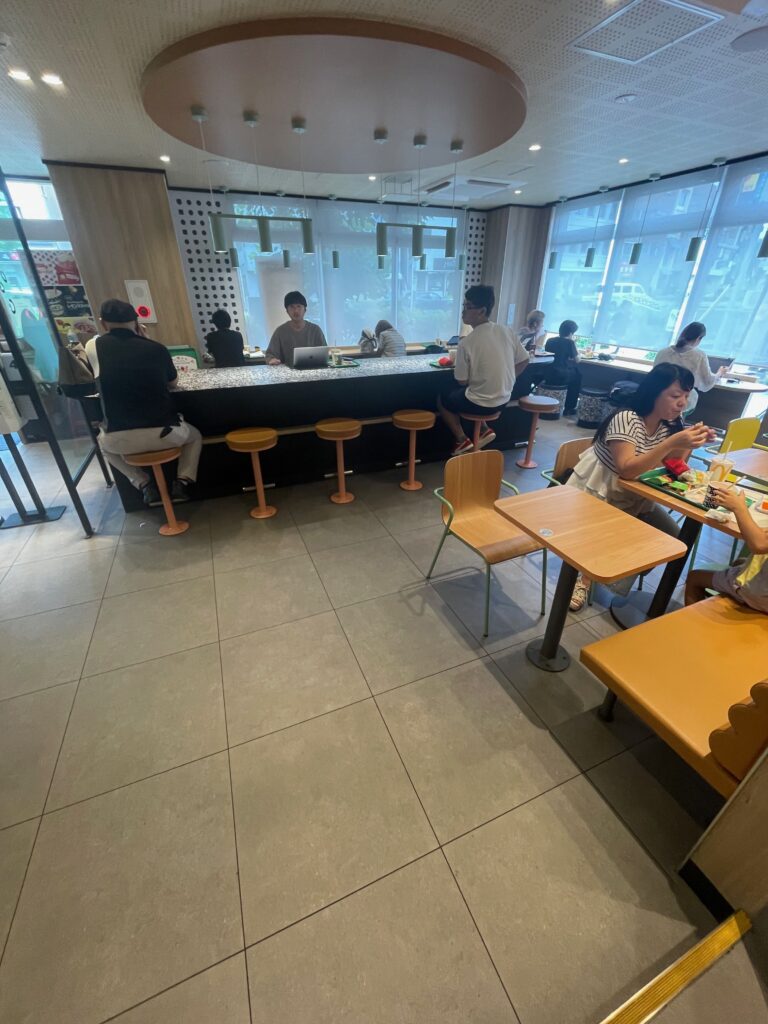 店内の様子