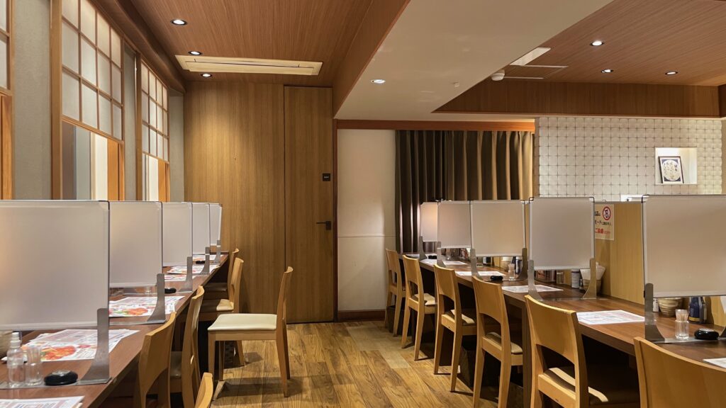 店内の様子