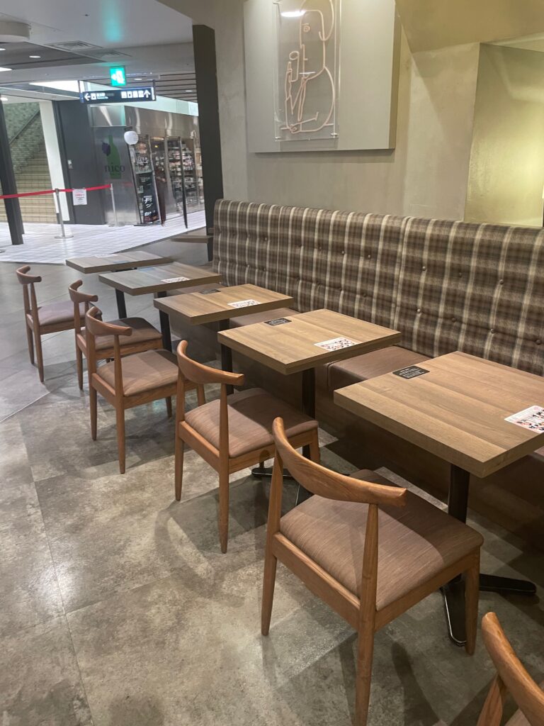 店内の様子