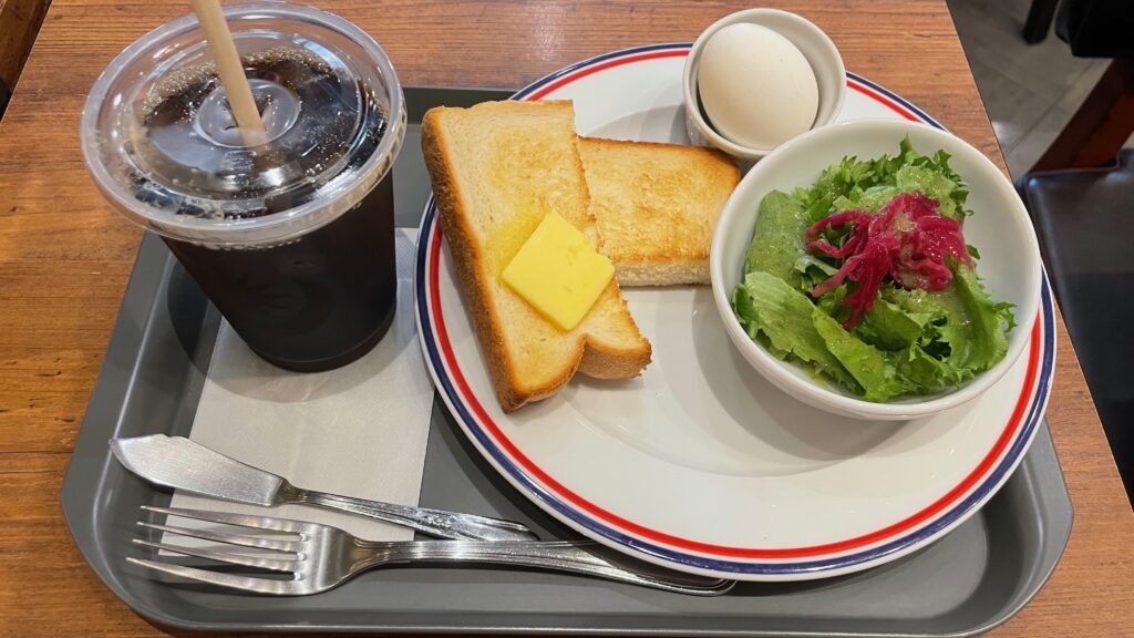 モーニングセット(トーストセット)