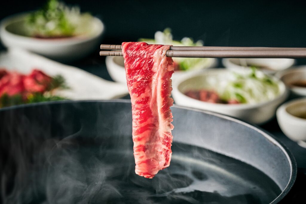 黒毛和牛しゃぶしゃぶ