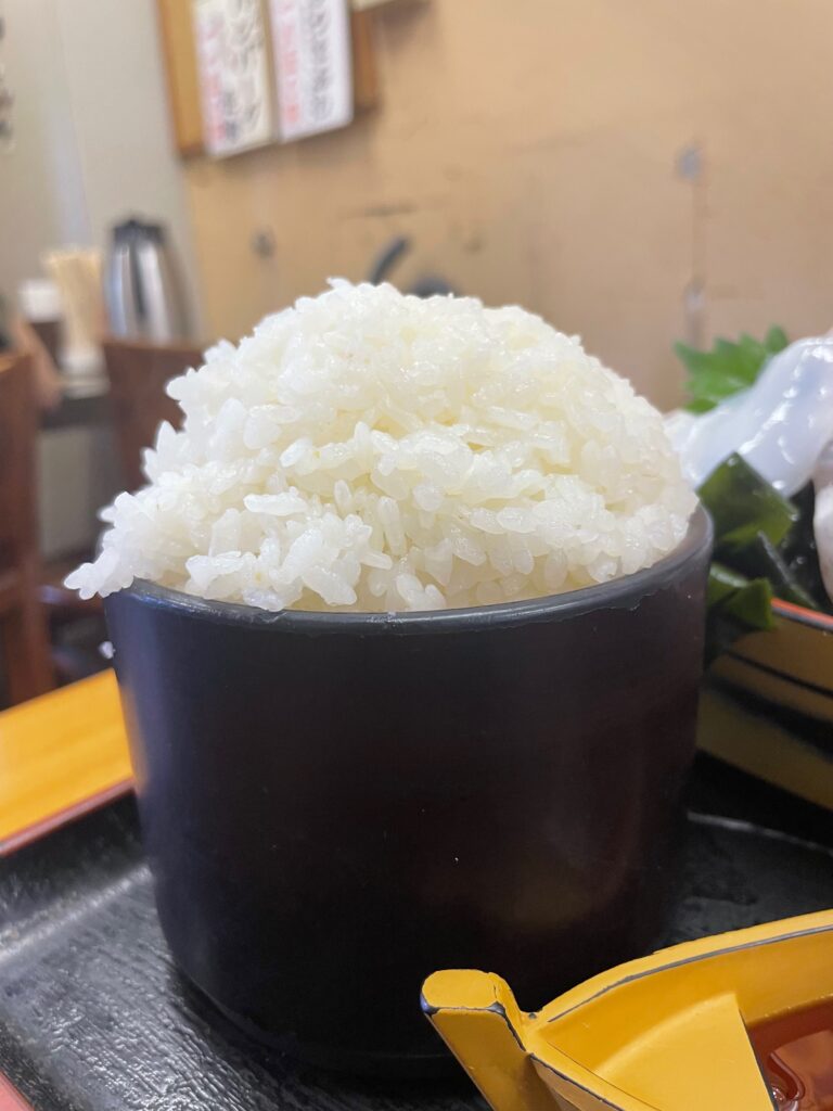 ご飯大盛り