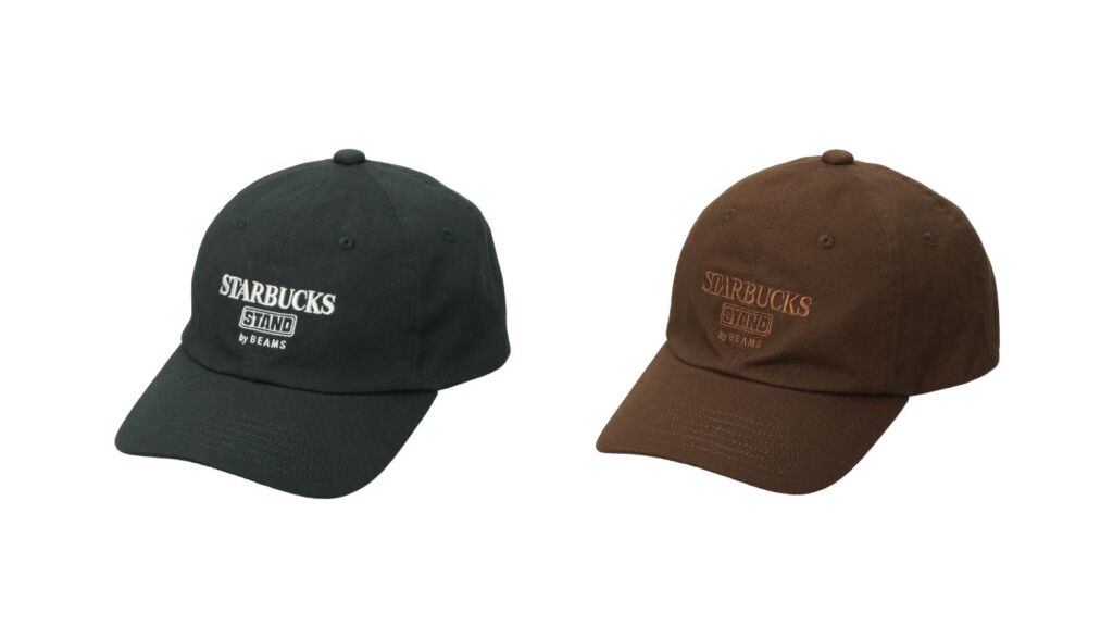 〈STARBUCKS STAND by BEAMS〉6P LOGO キャップ