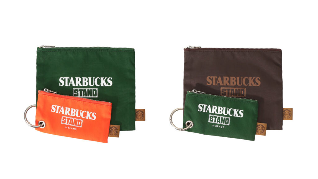〈STARBUCKS STAND by BEAMS〉2Set ポーチ
