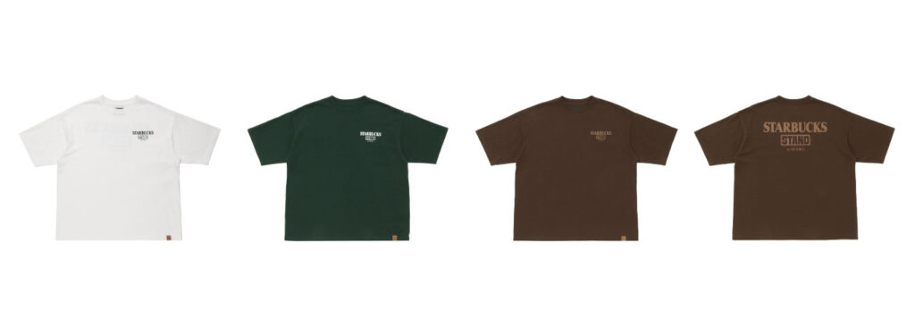 〈STARBUCKS STAND by BEAMS〉LOGO クルースウェット