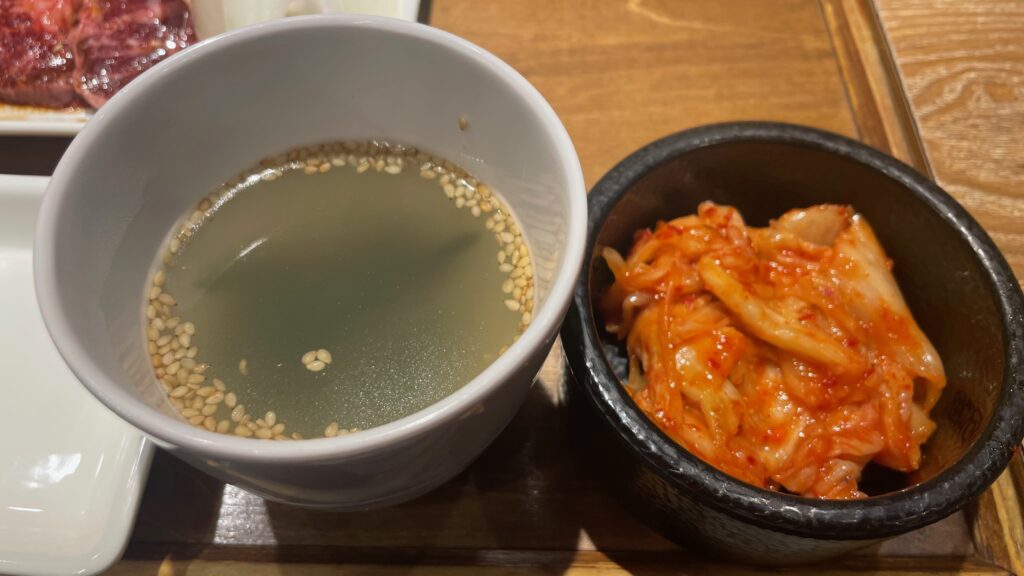 スープ&キムチ