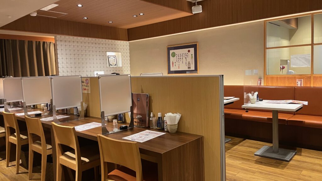 店内の様子