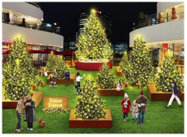 niko and ...×横浜ベイクォーターChristmas Forest