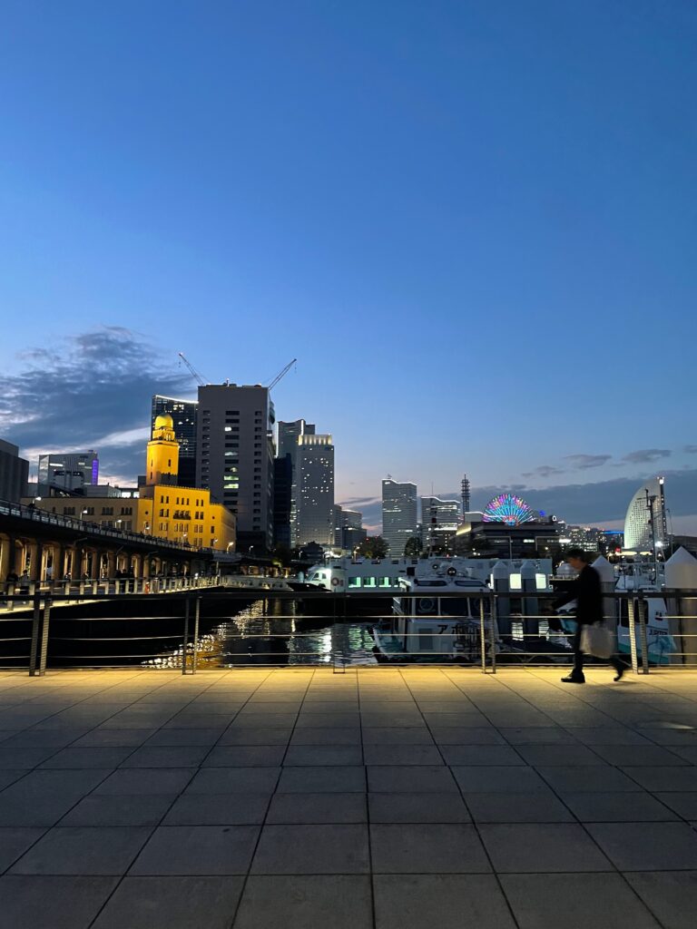 みなとみらいの夜景