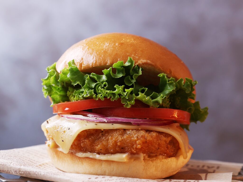 スモーク モントレージャックチーズ チキン バーガー 1,050円