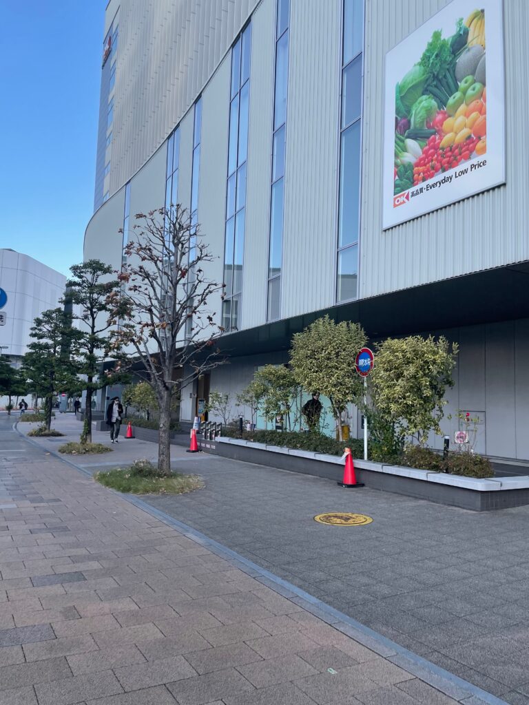 オーケーみなとみらいの駐輪場