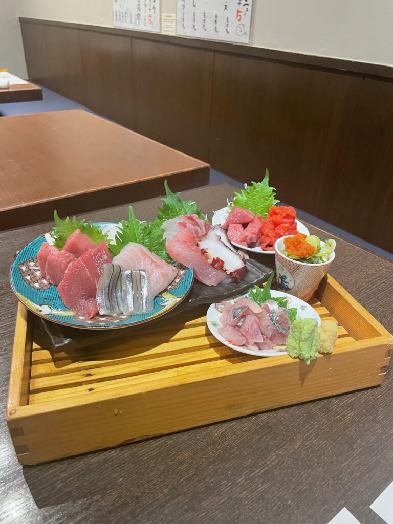 名物!魚魂10点盛り!